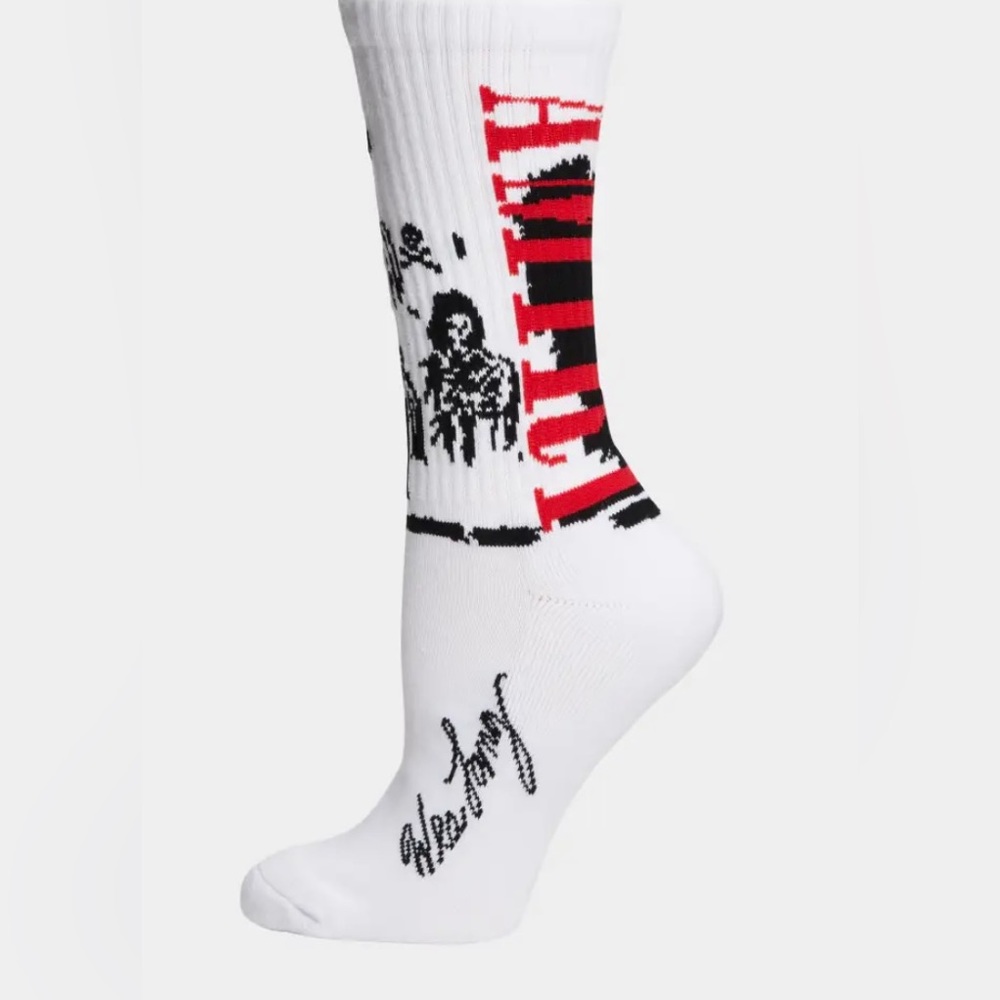 AMIRI x Wes Lang Men's Core Sketch Crew Socks